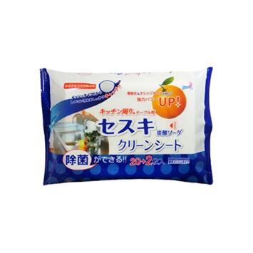 乐天商城 - 友和 セスキ炭酸ソーダクリーンシート キッチン用 22枚