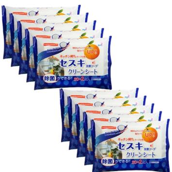 乐天商城 - 【30個660枚】友和 セスキ炭酸ソーダクリーンシート キッチン用 22枚