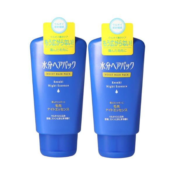乐天商城 - 【2個】水分ヘアパック 毛先ナイトエッセンス120g f 旧ジャンコード 4901872815425