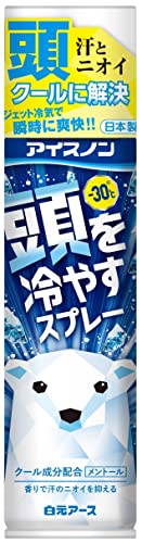 【3個】白元アース アイスノン 頭を冷やすスプレー 95g