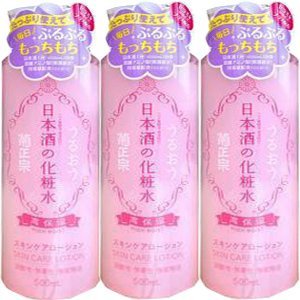 【3個】菊正宗 日本酒の化粧水 高保湿 500ml 菊正宗 化粧水