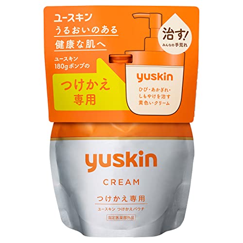＼マラソン中のみ！エントリーで全商品ポイント10倍／ユースキン ハンドクリーム つけかえパウチ カートリッジ 180gのサムネイル