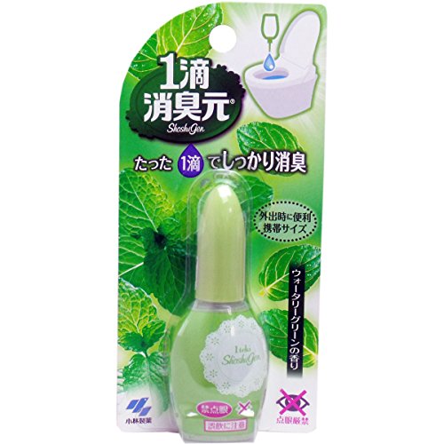小林製薬 1滴消臭元 ウォータリーグリーン 20ml 外出先でも手軽に使える携帯用ミニボトルのサムネイル