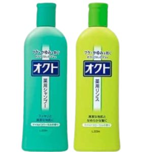 ライオン オクトシャンプー マイルドフローラルの香り 薬用シャンプー 320ml+オクトリンス 320ml