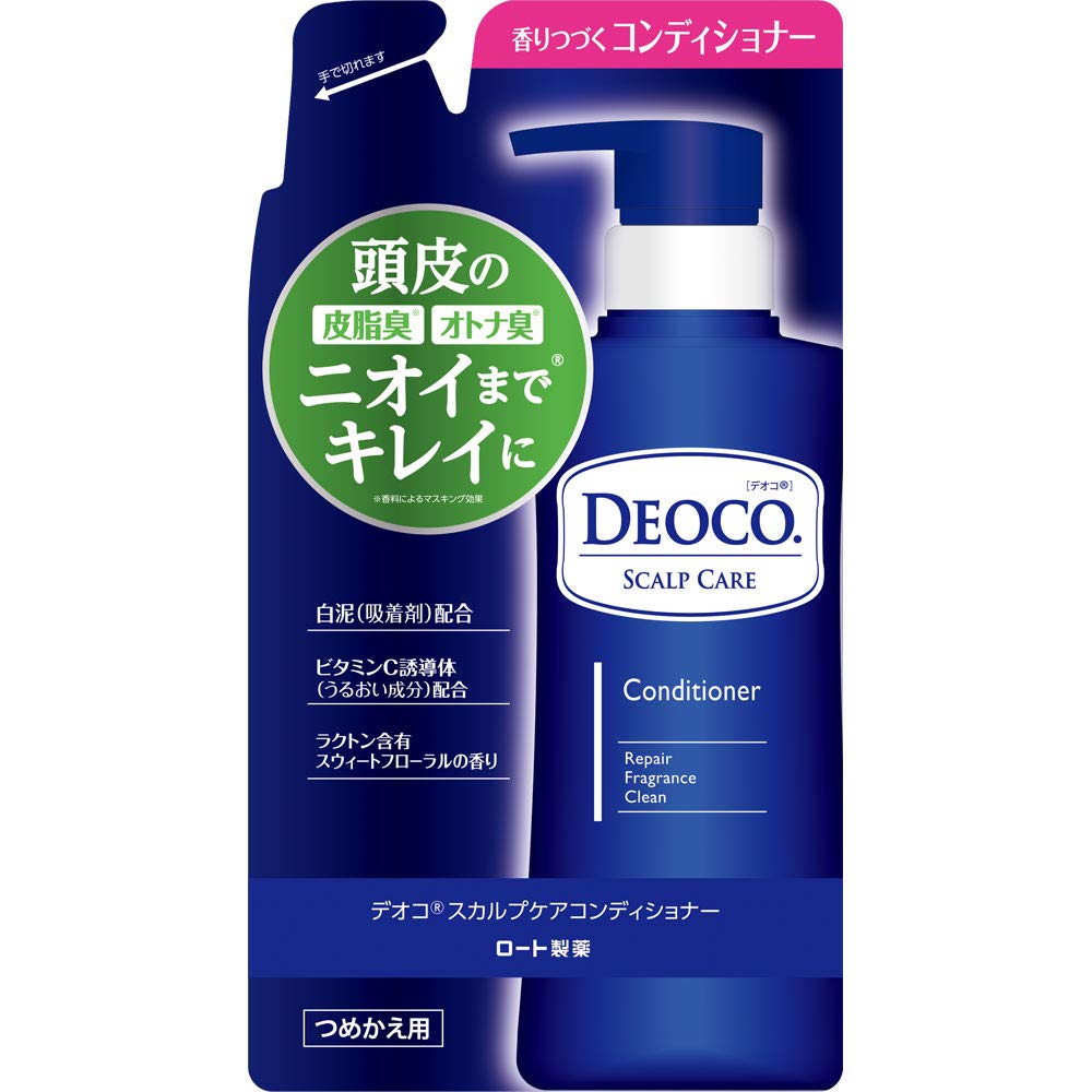 【2個】ロート製薬 デオコ スカルプケア コンディショナー つめかえ用 285ml