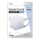 ユニ・チャーム 超快適マスク SMART COLOR スマートカラー バイカラータイプ ふつう ホワイト×グレー 7枚入り