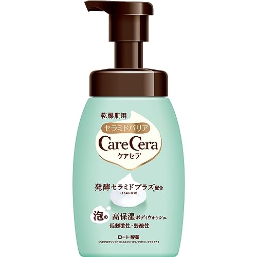 ロート製薬 ケアセラ 泡の高保湿ボディウォッシュ 450ml 本体