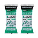 【2個】パナソニック Panasonic 掃除機・米とぎ器共用紙パック 10枚入 S型 AMC-U2