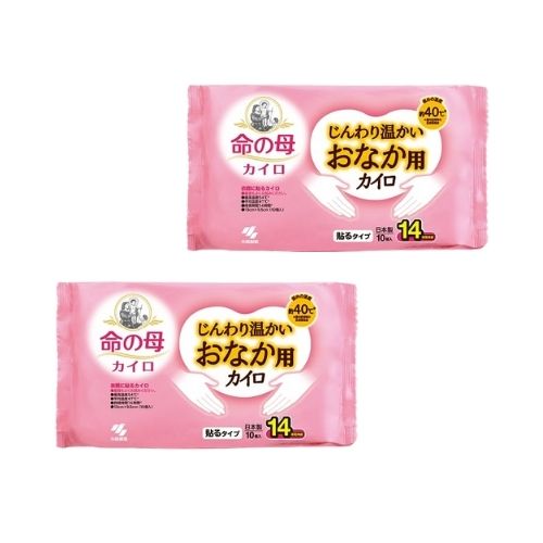 【2袋】小林製薬 命の母 カイロ 貼るタイプ じんわり温かい おなか用カイロ 10枚入
