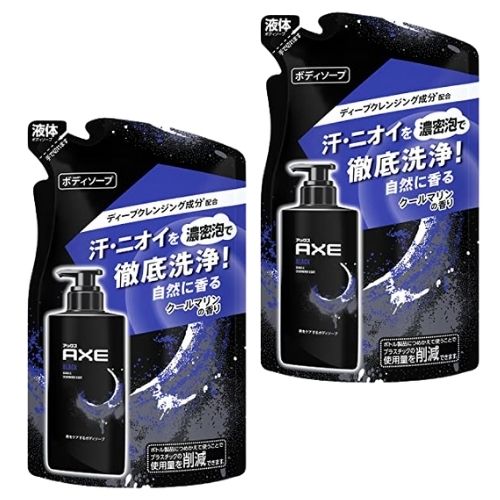 Rakuten - 【2個】ユニリーバ AXE(アックス) ボディソープ ブラック 男性用ボディソープ 詰め替え用 280g