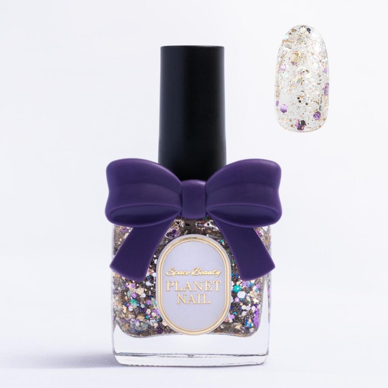 PLANET NAIL(プラネットネイル) PLB35 リトルスターの軌跡 10ml ネイルポリッシュ マニキュア ラメネイル