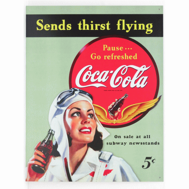 【ハワイ雑貨】【インテリア】HAWAII・ハワイサインプレート・L・Rause...Coca Cola