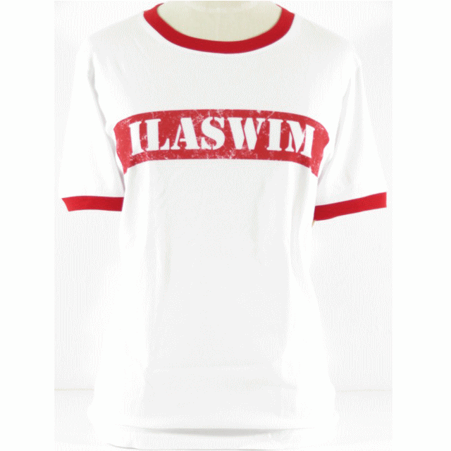 88TEES（エイティエイティーズ）ILA SWIM(イーラスイム)Tシャツ・HAWAII・ハワイレディース White×Redサイズ：S-L