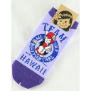 【タイムセール・70%OFF】88TEES(エイティエイティーズ)レディースソックスパープル×ヤヤ×Baseball【返品交換不可】