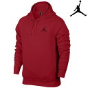 NIKE JORDAN ナイキ ジョーダン 【パーカー】【海外限定】【即日発送】JORDAN FLIGHT FLEECE PULLOVER　HOODIE Gym Red/Blackサイズ：S-2XL ユニセックス【返品交換不可】