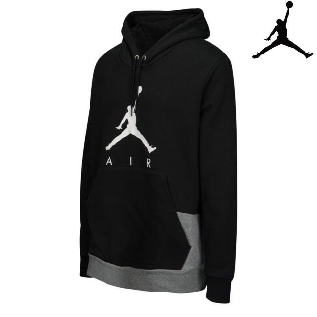 ナイキ パーカー メンズ NIKE JORDAN ナイキ ジョーダン【パーカー】【プルオーバー】【海外限定】【即日発送】JORDAN JUMPMAN AIR GRAPHICPULLOVER HOODIE Black/Carbon Heather・サイズ：S-XXLメンズ・ユニセックス【返品交換不可】