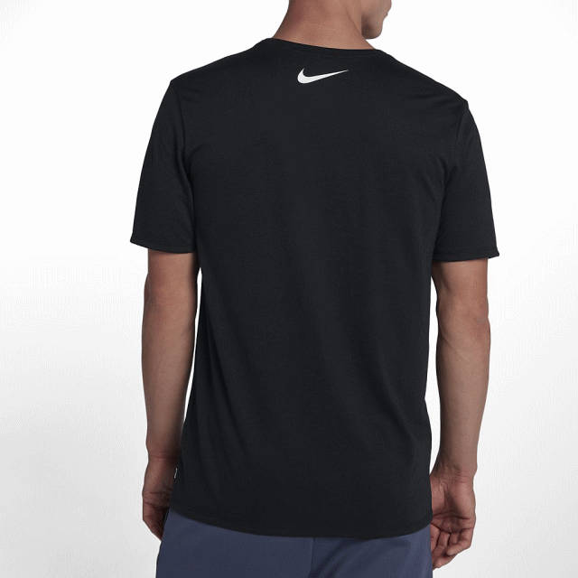 NIKE・ナイキ【Tシャツ】【即日発送】Dri-FIT Training T-ShirtJUST DO IT Black/White・サイズS-L・メンズ・ユニセックス【返品交換不可】