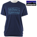 パタゴニア Patagonia パタゴニア【ハワイ限定・ Hawaii直輸入】M'S PATALOHA CARVERD LOGO LWCOTTON T-SHIRT-HONOLULUTシャツ PATALOHA パタロハCLASSIC NAVYメンズ・ユニセックス サイズ：S-L