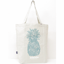 パタゴニア　マザーズバッグ Patagonia パタゴニア【ハワイ限定・ Hawaii直輸入】PATALOHA ILLUSTRATED PINEAPPLE MARKET TOTE-HONOLULUトートバック・エコバック・ショッピングバッグPataloha・パタロハBLEACHED STONE