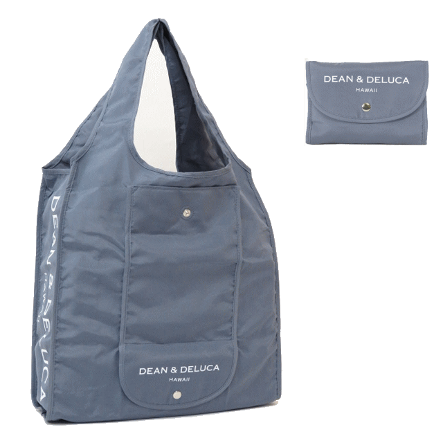 【大感謝祭SALE・30％オフ・12/19～1/15】DEAN&DELUCA ディーンアンドデルーカ【ハワイ限定】【HAWAII直輸入】DDH Shopping Bagショッピングバック エコバックGray【返品交換不可】