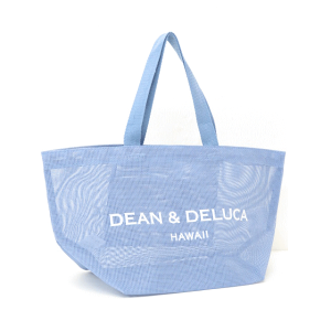 DEAN&DELUCA ディーンアンドデルーカ【ハワイ限定】【HAWAII直輸入】MESH TOTETHE RITZ-CARLTON RESIDENCE LIMITEDリッツカールトン限定メッシュトート トートバック メッシュSMALL・BLUE