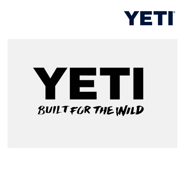 YETI イエティBLACK WINDOW DECALステッカー・BLACK【返品交換不可】