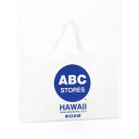 ABC STORES ABCストアABC STORES Logo Reusable Shopping Bag-Largeエコバック・ショッピングバック・不織布White