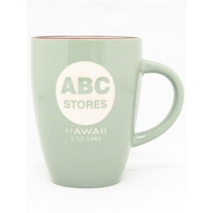 ABC STORES ABCストア【ハワイ限定】【HAWAII直輸入】Hawaiian Island Colletion Mug-ABC Classicマグカップ・Light Green