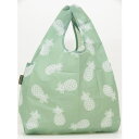 Honolulu Cookie Company ホノルルクッキーカンパニー【ハワイ限定 HAWAII直輸入】HCC×BAGGU ホノルルクッキー バグー バグゥStandard Reusable Bagスタンダードエコバック トートバッグ リユーザブルバッグGreen×Pineapple【返品交換不可】