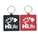 【タイムセール 70%OFF】HiLife【ハイライフ】【Hawaii発】【Hawaii直輸入】・キーリング・キーホルダー・2colors【返品交換不可】
