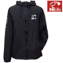 HiLife【ハイライフ】【Hawaii発】【ハワイ直輸入】【送料無料】Windbreaker Satate of aloha on sleeveウィンドウブレイカー・パーカーBlack メンズ・ユニセックスサイズ:S-L