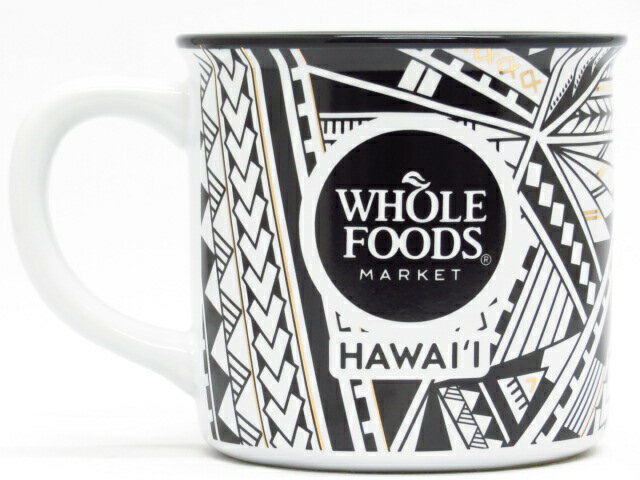 楽天21 Twenty-One【ハワイ限定】【HAWAII直輸入】【Whole Foods Market】【ホールフーズマーケット】マグカップ Tattoo【返品交換不可】