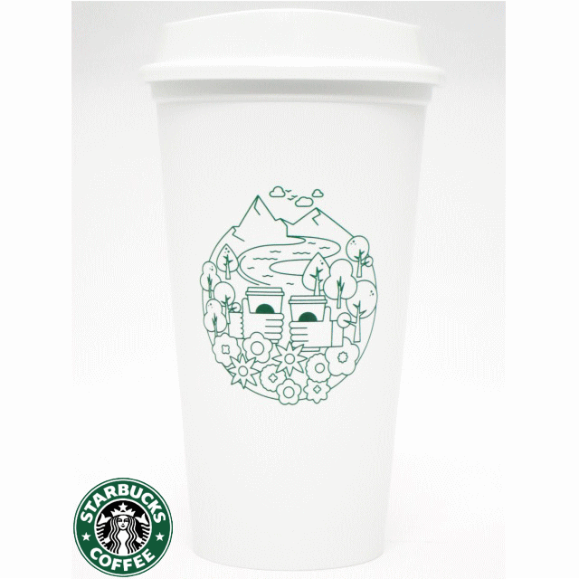 STARBUCKS スターバックス【ハワイ直輸入】【USA限定】Reusable Cup Tumblerリユーザブル プラスチック タンブラー・GIVE GOOD DO GOODGrande 16floz/473ml【クロネコDM便不可】