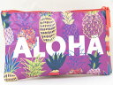 STARBUCKS スターバックス【ハワイ限定 HAWAII直輸入】ZIP POUCH ポーチALOHA PINEAPPLE【返品交換不可】