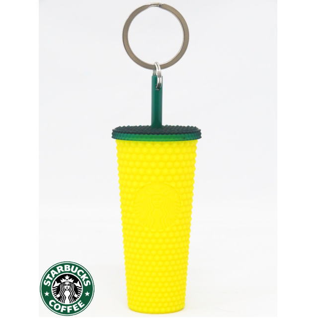 STARBUCKS X^[obNXyUSAEHAWAIIEnCAzCOLD CUP KEY CHAINL[OEL[`F[EL[z_[Yellowyԕisz