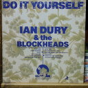 廃盤レコード 『イアン・デューリー＆ザ・ブロックヘッズ』 「DO IT YOURSELF」 ●イアン・デューリーザ・ブロックヘッズは1977年シングル曲「Sex & Drugs & Rock & Roll」が全英2位になりファーストアルバム「New Boots and Panties!!」が全英5位になる大ヒットを飛ばします。 ●翌78年シングル曲「Hit Me With Your Rhythm Stick」が全英1位になり翌79年に発売されたこのセカンドアルバムが全英2位となるヒットを記録します。 ●この後ソングライターのチャス・ジャンケルが脱退し元ドクター・フィールグッドの・ウィルコ・ジョンソン（g）が加入します。 ●しかしこの後の1980年の3rd.アルバム、1981年の4th.アルバムはセールス的に奮いませんでした。 ●彼はこの後シェイクスピアの「ハムレット」の出演を機に俳優としての活動が主になります。 ●（注：7歳の時彼は小児麻痺を患い左半身が不自由です。） SIDE ONE: 1. INBETWEENIES 2．OUIET 3. DON'T ASK ME 4. SINK MY BOATS 5. WAITING FOR YOUR TAXI SIDE TWO: 1．THIS IS WHAT WE FIND 2．UJNEASY SUNNY DAY HOTSY TOTSY 3. MISCHIEF 4. DANCE OF THE SCREAMERS 5. LULLABY FOR FRANCIES ※状態の良いレコードを放出しました。 ※難病を患ったので新しい作品は作れなくなりました、あしからず。【廃盤レコード（LP）】 「イアン・デューリー＆ザ・ブロックヘッズ」 『DO IT YOURSELF』 商品情報 ジャンル パブ・ロック 発売日 1979年 発売元 STIFF RECORDS 製造国 USA 商品状態 ジャケット 画鋲痕有り LP盤 良好 帯 なし（輸入盤のため） 内ジャケット 片面：スタッフ　片面：フォト