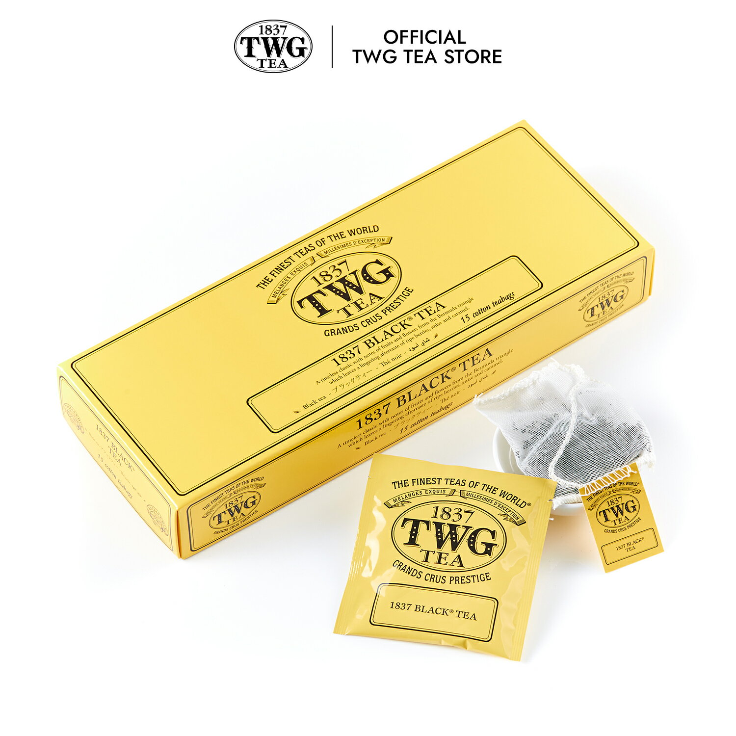 【TWG Tea 公式】フレンチアールグレイティーバッグ 紅茶 アールグレイ ティーバッグ 茶 お茶 ギフト 贈答 飲み比べ 内祝い バレンタイン ホワイトデー おしゃれ 手土産 あす楽