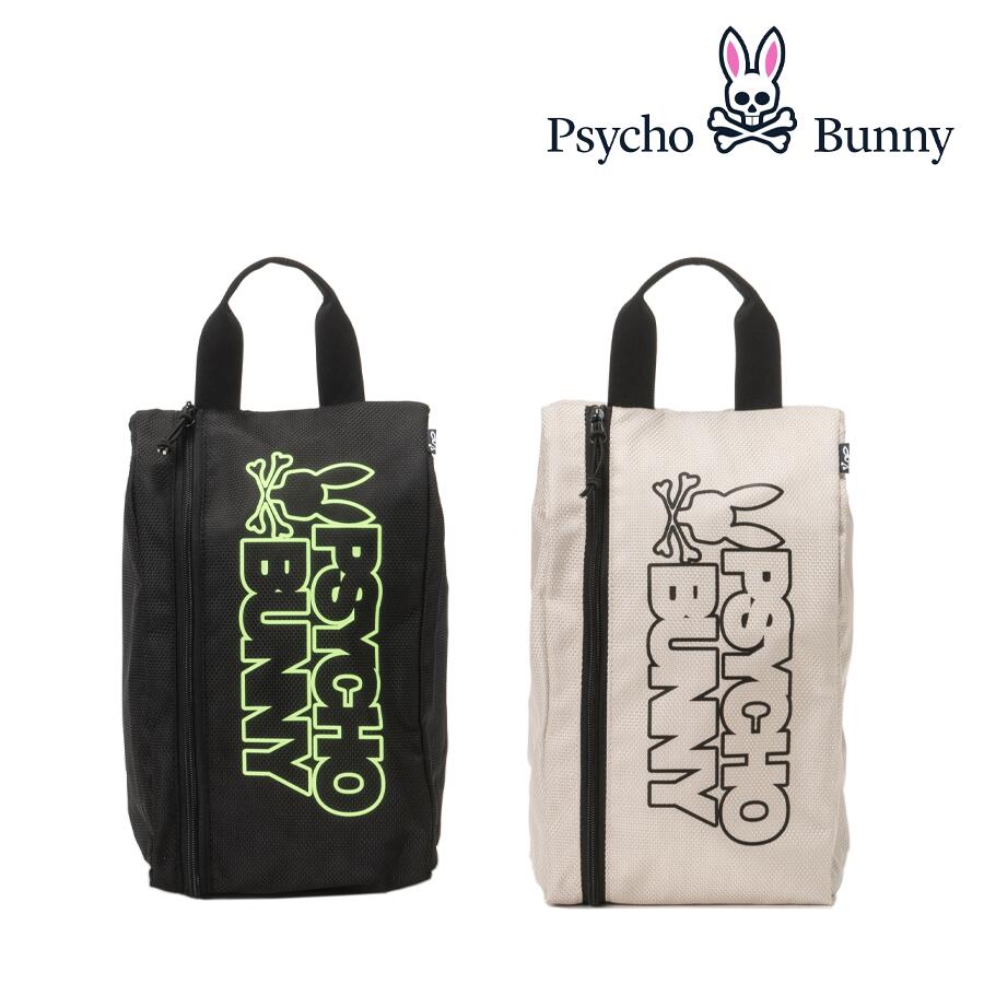 【月間優良ショップ受賞】PsychoBunny サイコバニー シューズケース ゴルフ用品 ユニセックス pbmg4fe1 その1