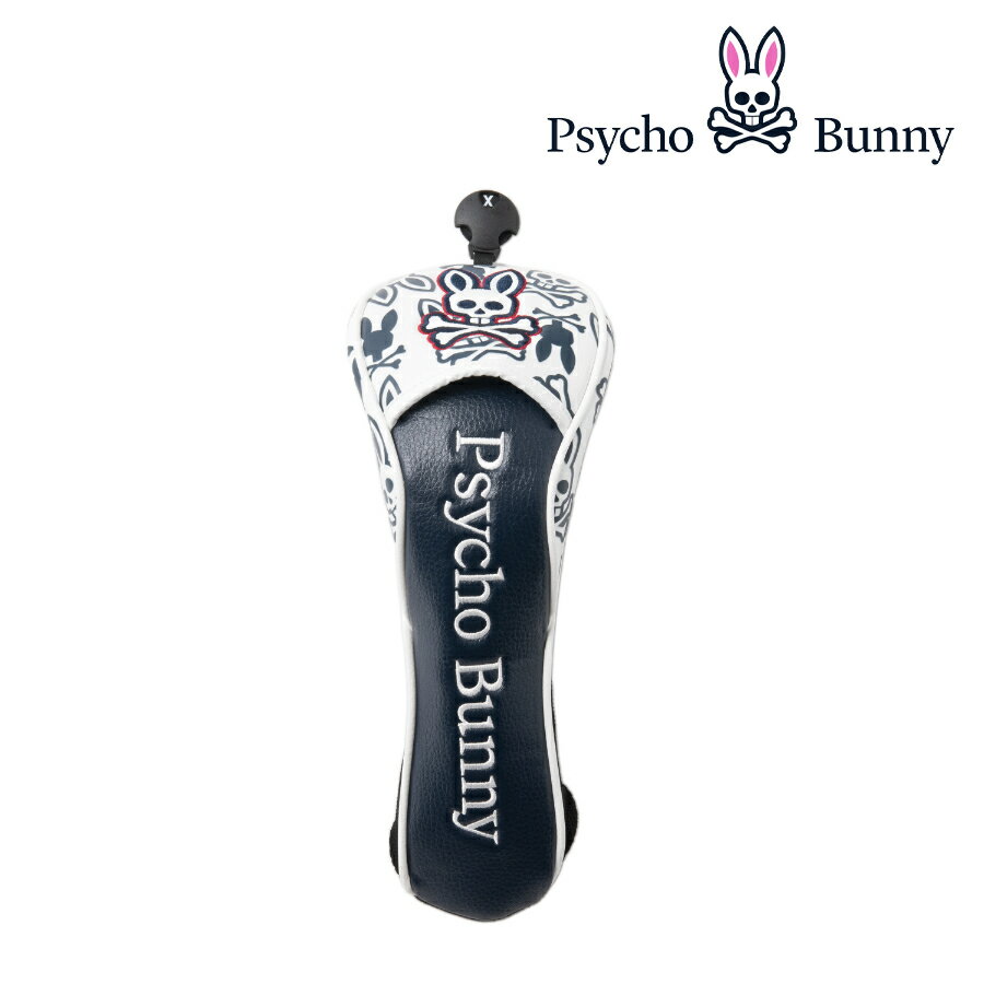 【月間優良ショップ受賞】 PsychoBunny サイコバニー ヘッドカバー フェアウェイウッド 合皮 ユニセッ..