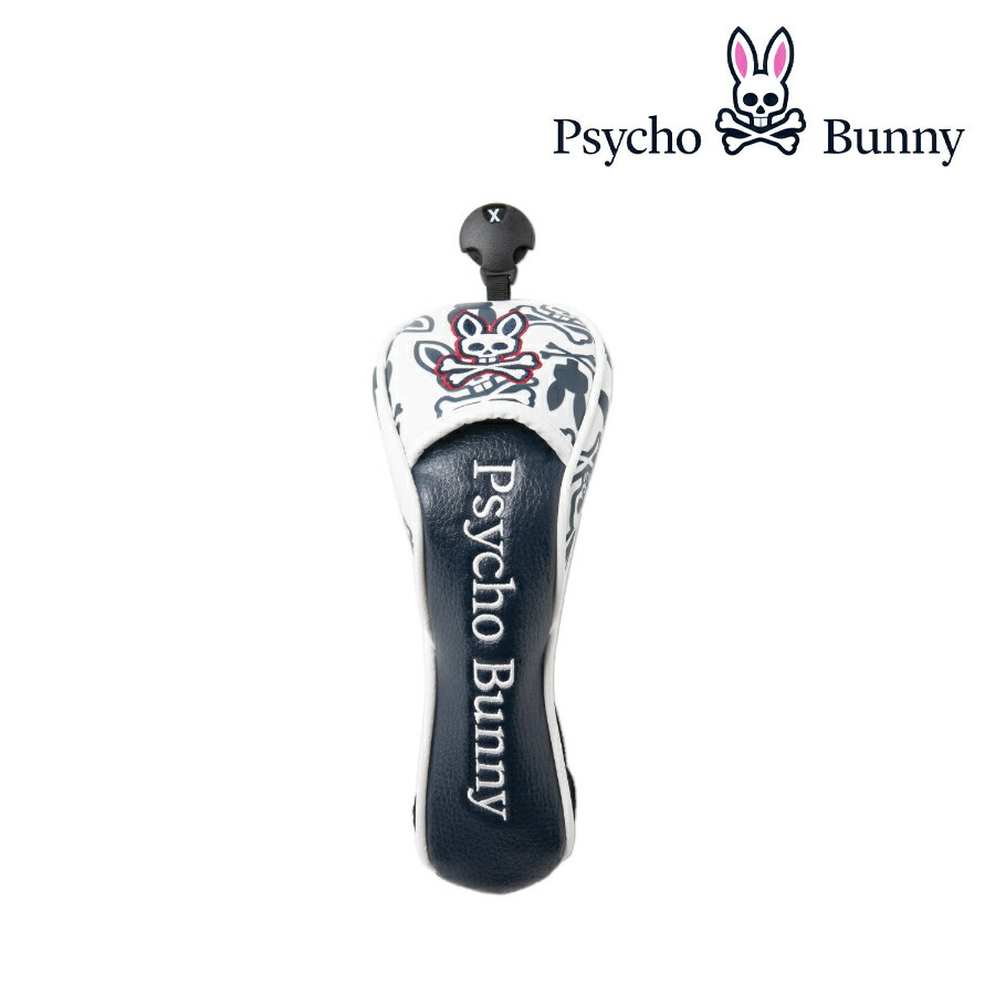 【月間優良ショップ受賞】 PsychoBunny サイコバニー ヘッドカバー ユーティリティー 合皮 ユニセック..