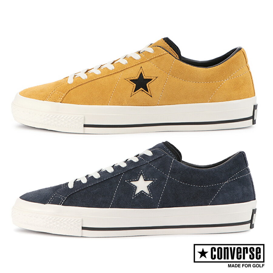 【月間優良ショップ受賞】コンバースゴルフ ワンスター スエード ゴルフシューズ 靴 ONE STAR GF SUEDE メンズ レディース 33500240 33500241