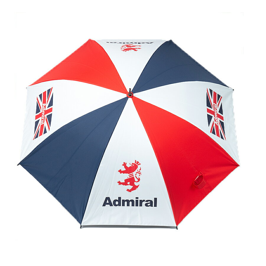 【10％OFFクーポン対象】アドミラルゴルフADMZ9FE3 UMBRELLA パラソル 傘 日よけ サマーシールド アウトドア スポーツ観戦 長傘 UVカット メンズ レディース