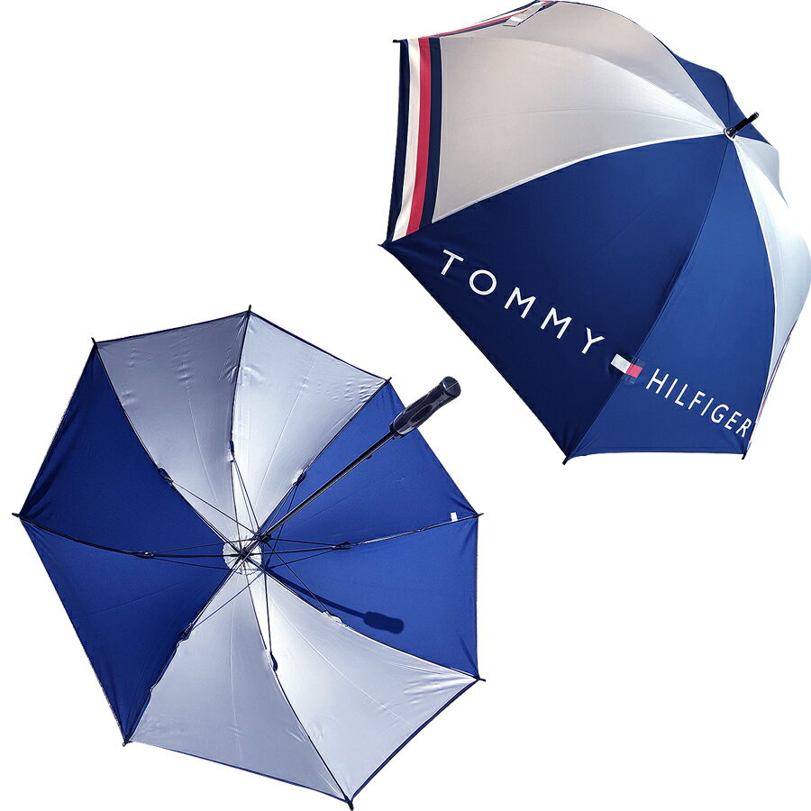 パラソル トミー ヒルフィガー THMG7SK5 アウトドア スポーツ観戦 長傘 UVカット メンズ レディース通販格安セール情報 楽天 通販