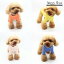 【2点以上購入で200円OFFクーポン】犬服 ドッグウェア 春 秋 冬 春服 秋服 冬服 シンプル プチプラ 犬用Tシャツ シアサッカーロンT【サイズ交換対応】