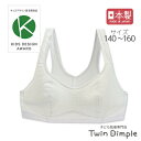 【日本製】グレードット柄ノンワイヤーかぶりブラ 140/150/160/165 女の子 ジュニア ハーフトップ ジュニアブラ ファーストブラ 入園 入学 入学準...