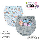 キャラネコショーツ 2枚組 100/110/120/130/140/150/160/165(0035)綿100% 女児 パンツ ジュニア メール便OK