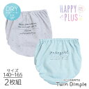 女児 ショーツ メッシュ ドライいぬロゴショーツ 2枚組 夏ショーツ 綿混 女児 ジュニアパンツ 140/150/160/165 (4017) メール便OK