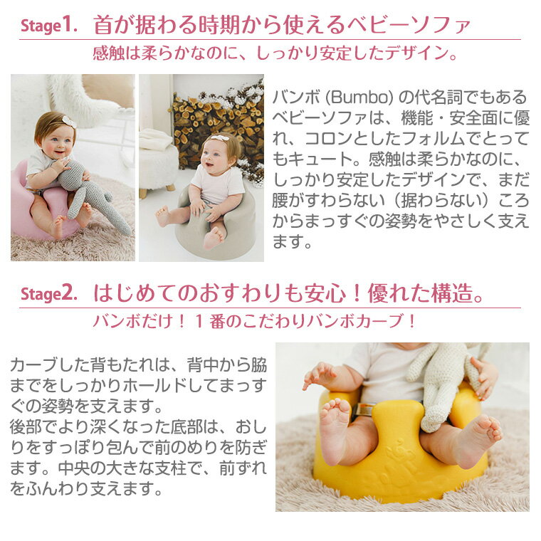 バンボ Bumbo ベビーソファ＆専用プレートレイセット トレー 日本正規品 ティーレックス T-REX