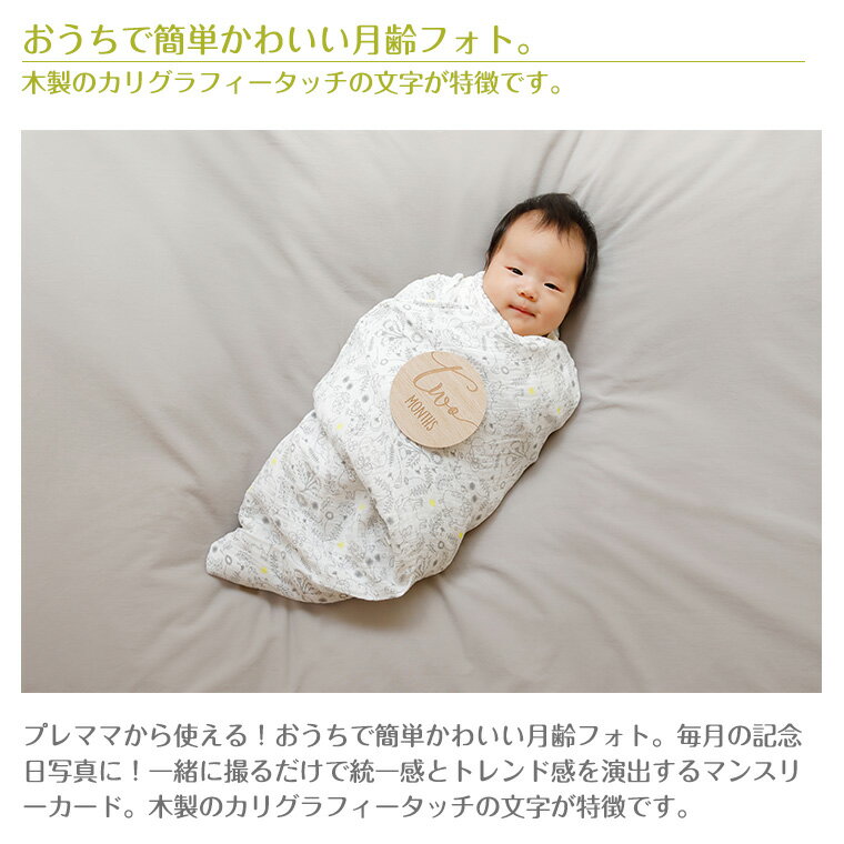 ペアヘッド ベビーマンスリーカード pearhead