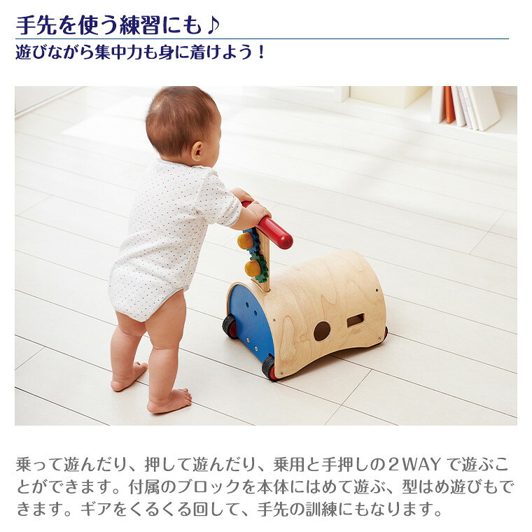 エドインター 森の遊び道具/のって！おして！すくすくウォーカー